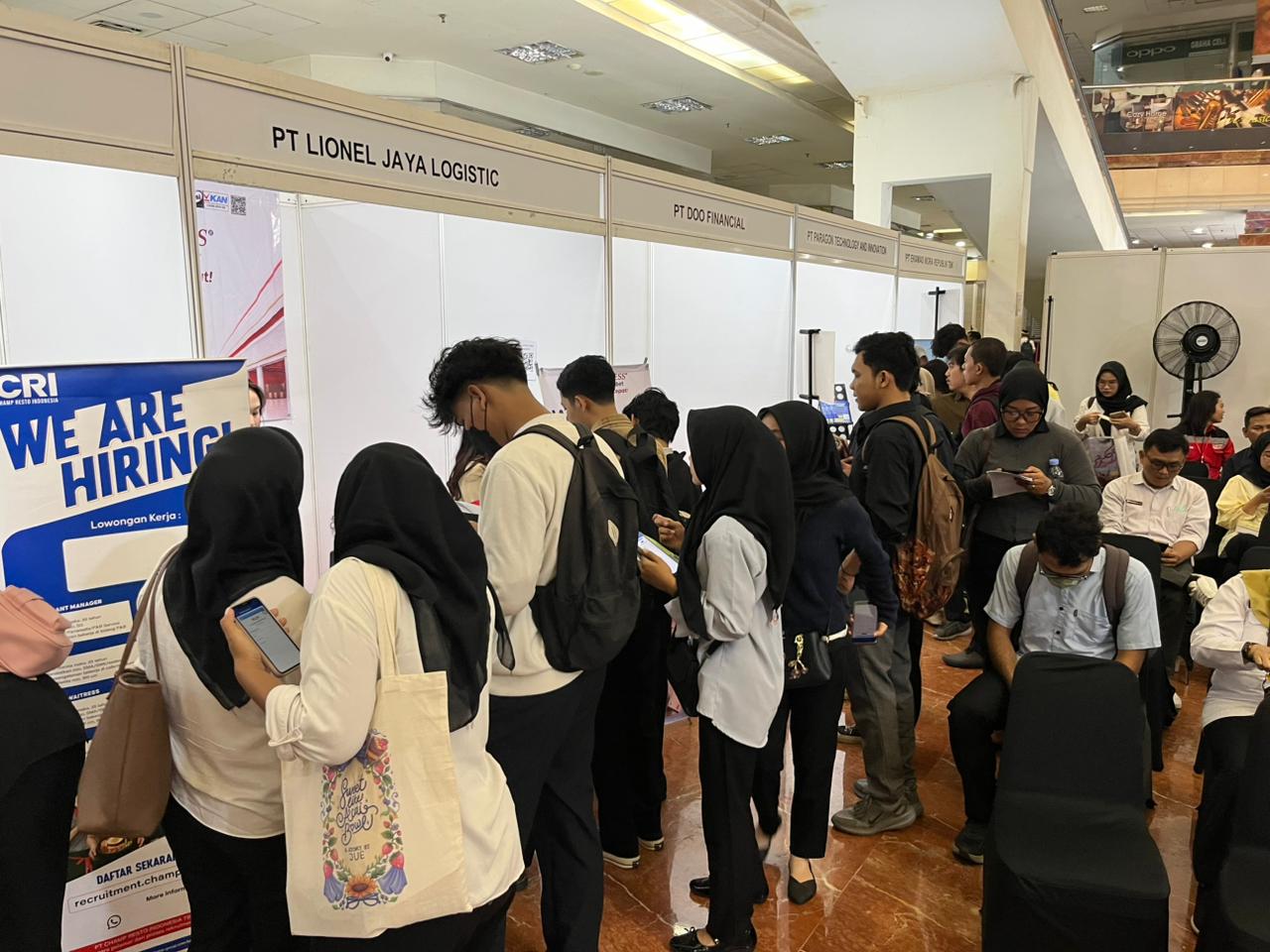 15 Ribu Lowongan Kerja di Job Fair Kota Tangerang 2026, Buruan Cuma Dua Hari.!