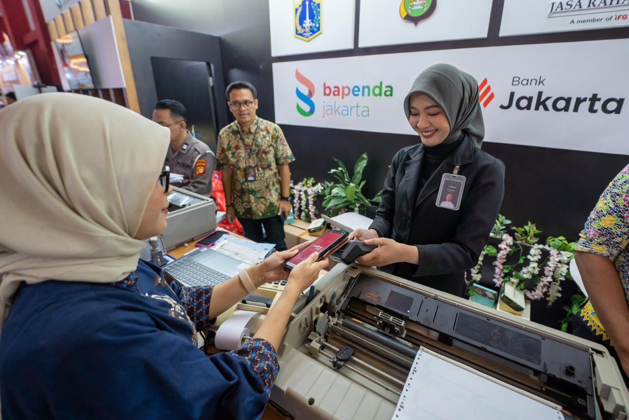 Kolaborasi Bank Jakarta & Bapenda Kolaborasi Bank Jakarta & Bapenda DKI Jakarta di Jakarta Fair Bisa Bayar Pajak