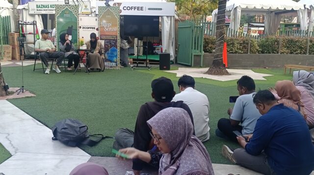 Kopi Senja Festival Al Azhom Hadirkan Inspirasi Difabel Produktif, Baznas Siapkan Dukungan Usaha