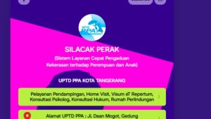 Lapor Kejadian Kekerasan Perempuan dan Anak dengan Aplikasi SiLacak Perak
