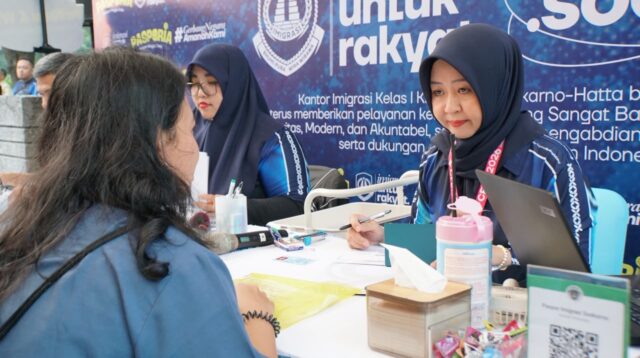 Layanan Paspor Sambil Olahraga, PASPORIA Imigrasi Soetta Disambut Antusias Warga