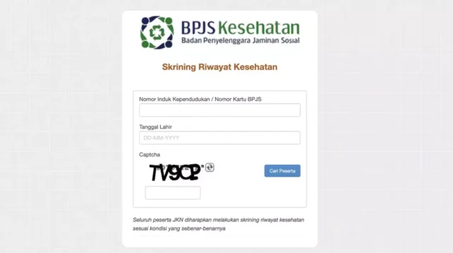 Mudah dan Praktis, Begini Dua Cara Skrining Kesehatan Online BPJS Kesehatan