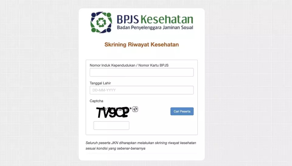 Mudah dan Praktis, Begini Dua Cara Skrining Kesehatan Online BPJS Kesehatan