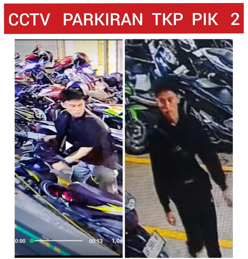 Pelat Nomor Ditukar, Dua Motor di Apartemen PIK 2 Digasak Maling