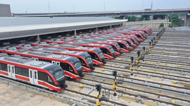 Uji Coba Kereta Tambahan LRT Jabodebek Disambut Positif, Harjamukti Jadi Stasiun Terpadat