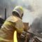 Api Melalap Permukiman di Karang Tengah, Satu Rumah dan Lima Kios Ludes Terbakar