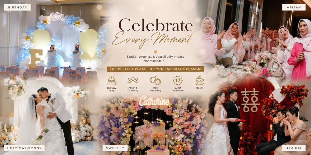 Atria Hotel Gading Serpong Tawarkan Promo Meeting, Wedding, dan Social Event dengan Harga Spesial