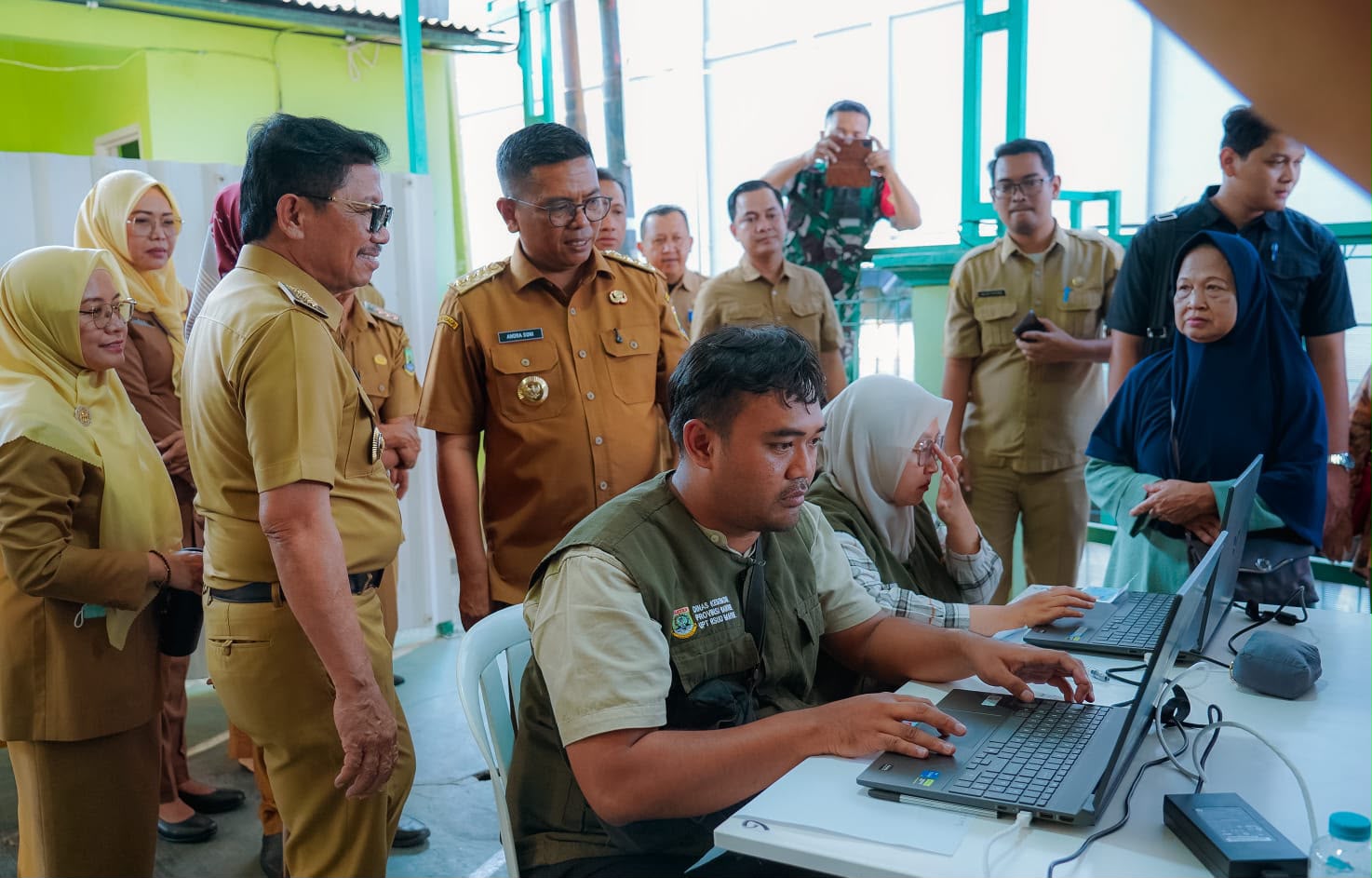 CKG Kota Tangerang Tembus 92,71 Persen, Andra Soni Salah Satu yang Terbaik di Banten