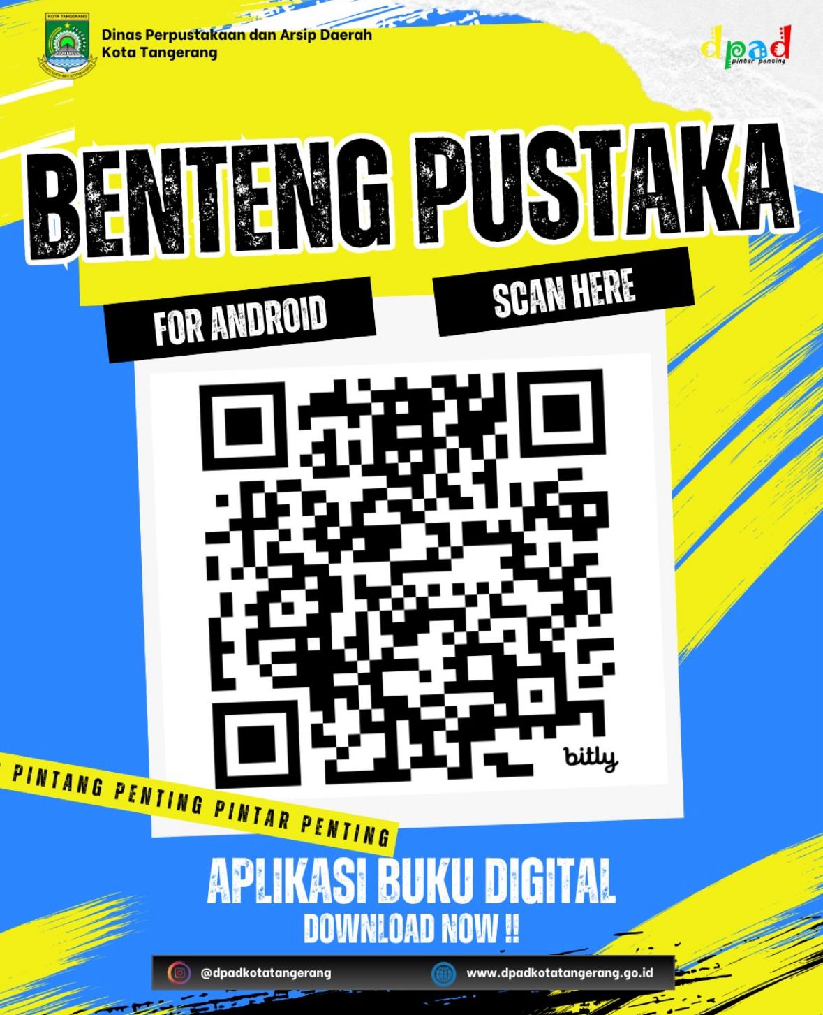 DPAD Kota Tangerang Sediakan Ribuan Buku Gratis di Aplikasi Benteng Pustaka