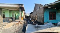 Empat Rumah Terbakar di Karang Anyar, PMI Kota Tangerang Distribusikan Bantuan Logistik
