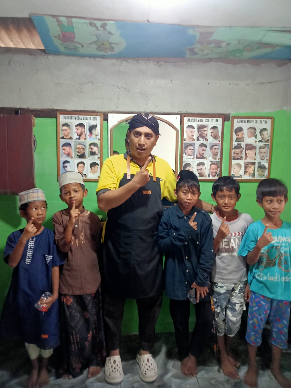 Kisah Ahmadin, Berawal dari Pelatihan Dinsos Hingga Mampu Buka Rakheis Barber