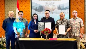 Omega Hotel Management Tandatangani LOI Pengoperasian The Bountie Hotel Sukabumi