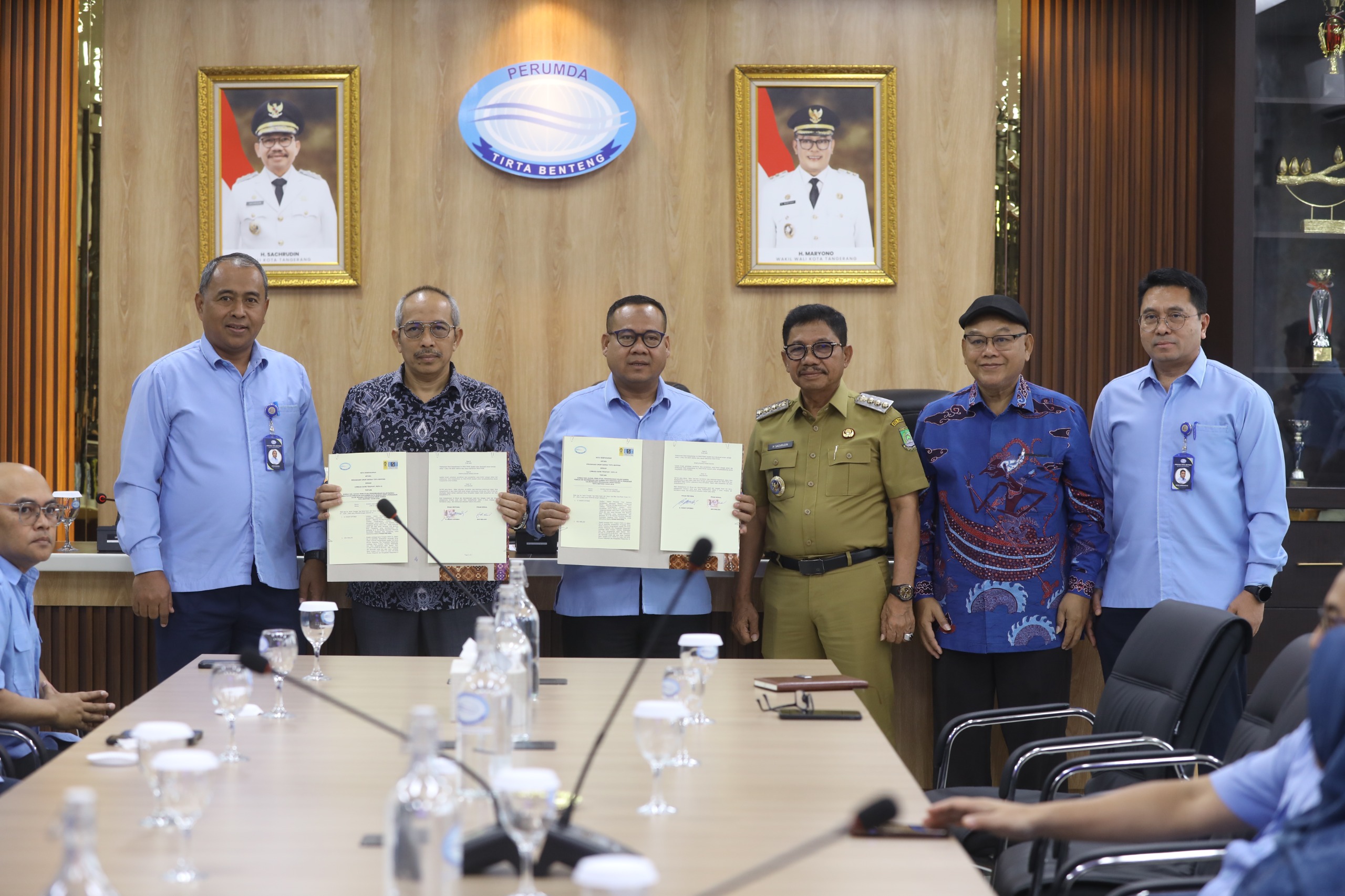 Pemkot Tangerang Gandeng UI Perkuat SDM Perumda Tirta Benteng
