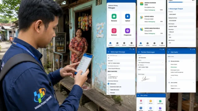 Permudah Sensus Ekonomi, BPS Kota Tangerang Andalkan Aplikasi FASIH hingga Metode Ngisi Bareng via Zoom