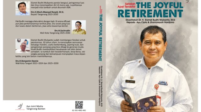 Purna Tugas, Kepala Bapenda Tangerang Terbitkan Buku The Joyful Retirement