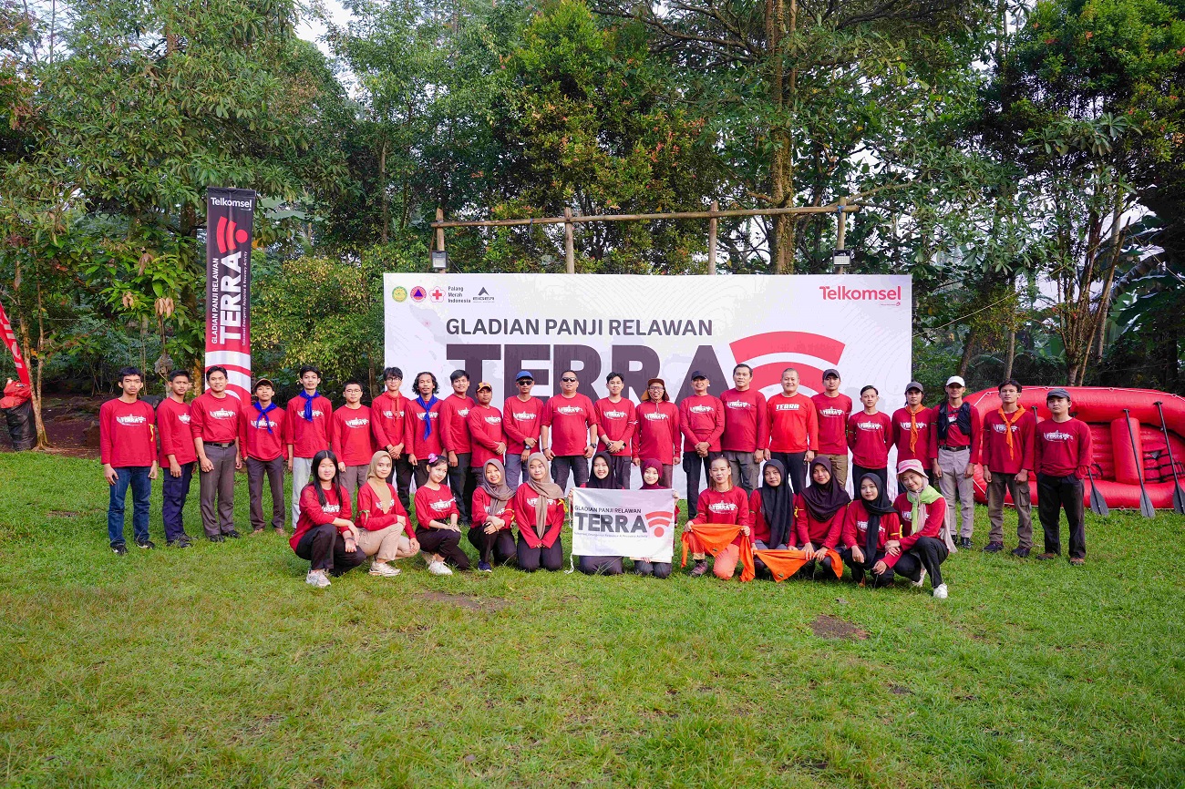 Telkomsel Perkuat Relawan Bencana Lewat Gladian PANJI TERRA