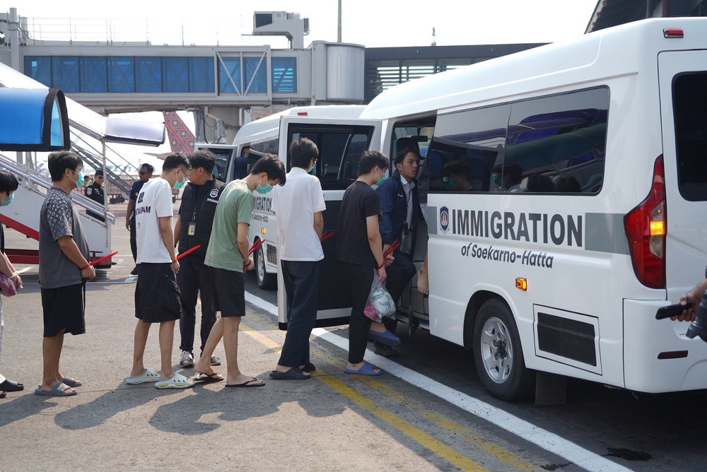 Terlibat Judi Online, 92 Warga Negara Tiongkok Dideportasi dan Dicekal Seumur Hidup