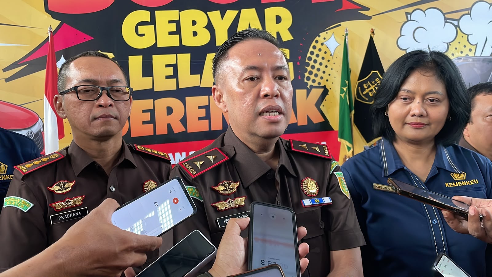 148 Barang Rampasan Senilai Rp4 Miliar Dilelang Kejati Banten