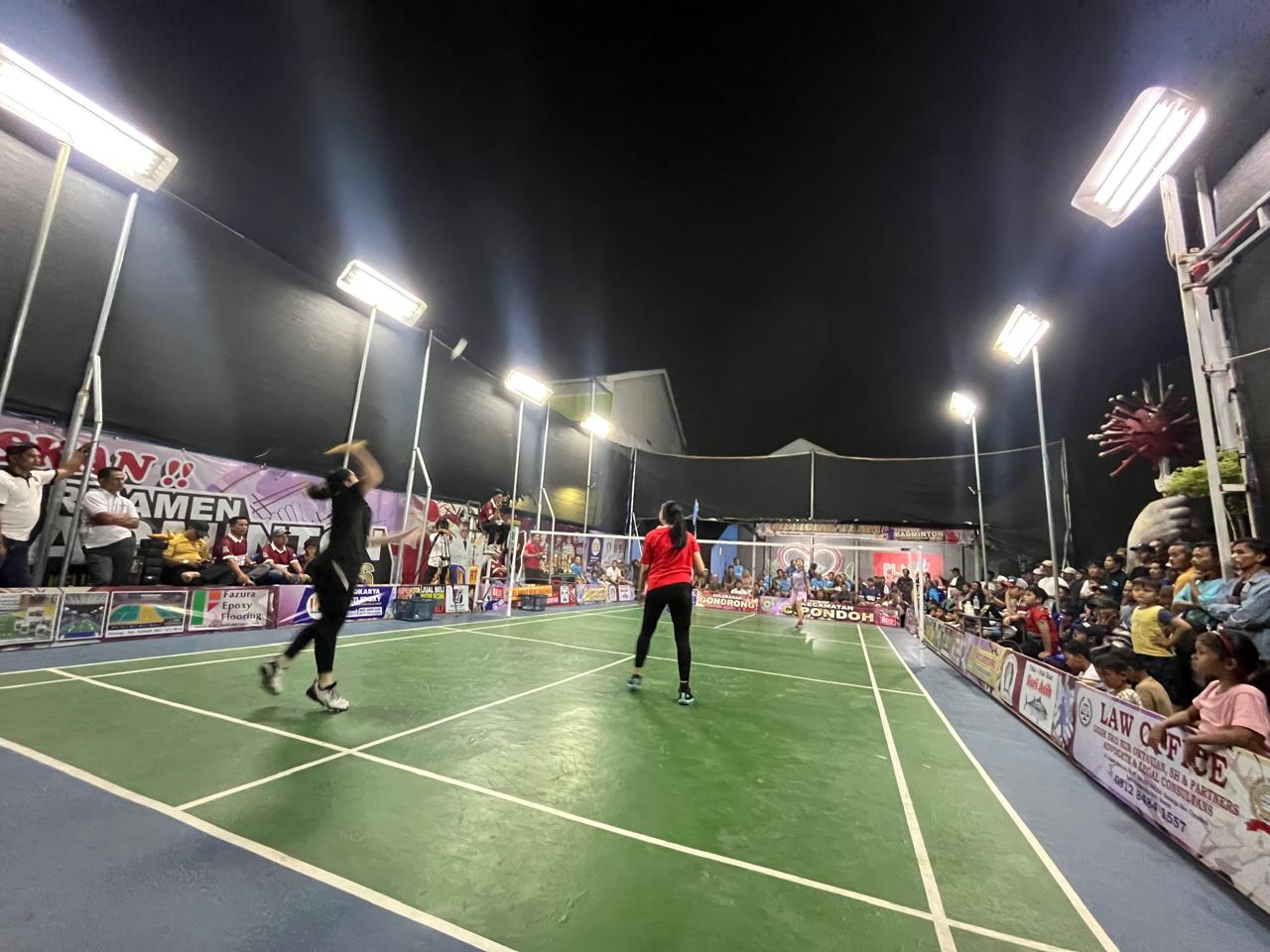 Turnamen Badminton Antar-Kelurahan Cipondoh Berakhir, Kelurahan Cipondoh Raih Juara Pertama