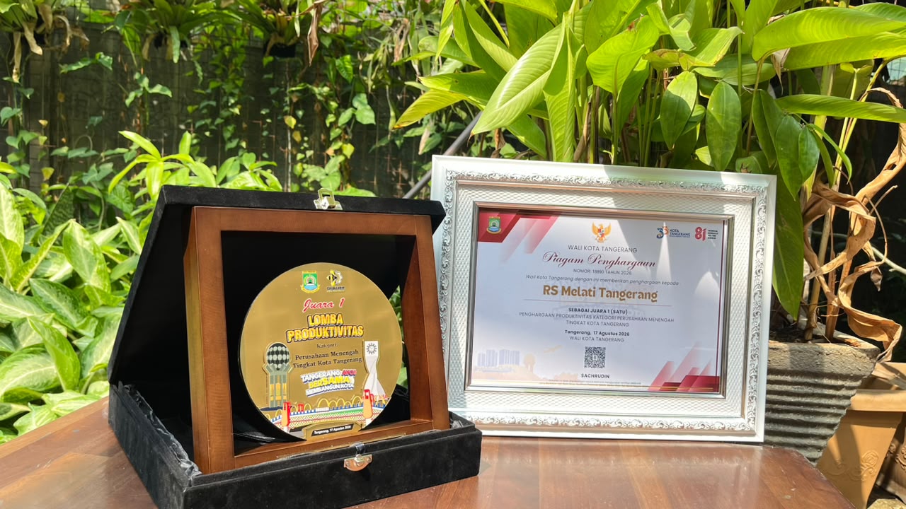 Torehkan Inovasi Unggul, RS Melati Tangerang Raih Penghargaan Produktivitas Pemkot