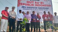 JMSI Kabupaten Tangerang Tanam 200 Pohon Sambut HUT ke-81 RI