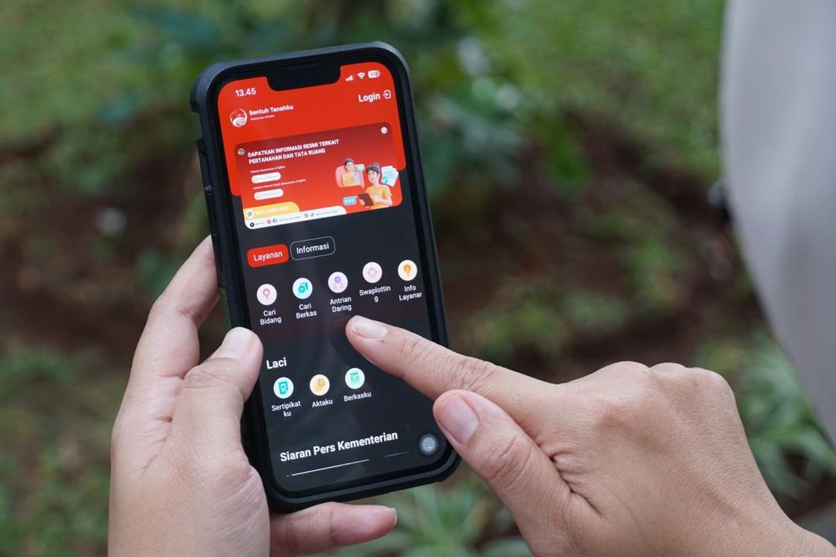 Layanan Digital Pertanahan Pantau Status Berkas Tanah Kini Cukup Lewat Ponsel