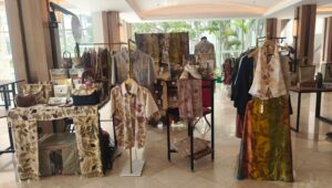 Mooladara Eco Fashion Kenalkan Produk Ecoprint ke Pasar Internasional di Sheraton Hotel Bandara Soekarno-Hatta