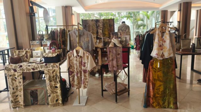 Mooladara Eco Fashion Kenalkan Produk Ecoprint ke Pasar Internasional di Sheraton Hotel Bandara Soekarno-Hatta