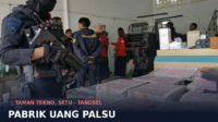 Polda Metro Jaya Bongkar Pabrik Uang Palsu di Tangsel, Rp36 Miliar Disita