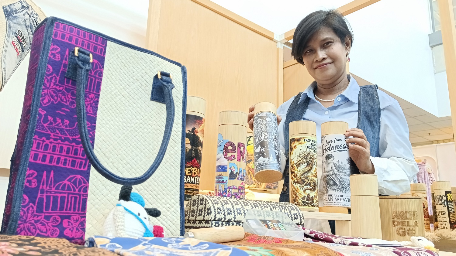 Produk IKM Kota Tangerang Ini Tembus 12 Negara, Pernah Jadi Suvenir Pertemuan BRICS