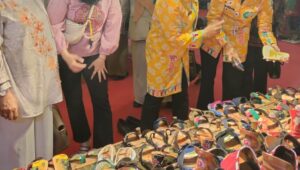 Sandal Minimax Asal Tangerang Unjuk Gigi di Mall Taman Anggrek, Dilirik Pejabat Hingga Kapolres