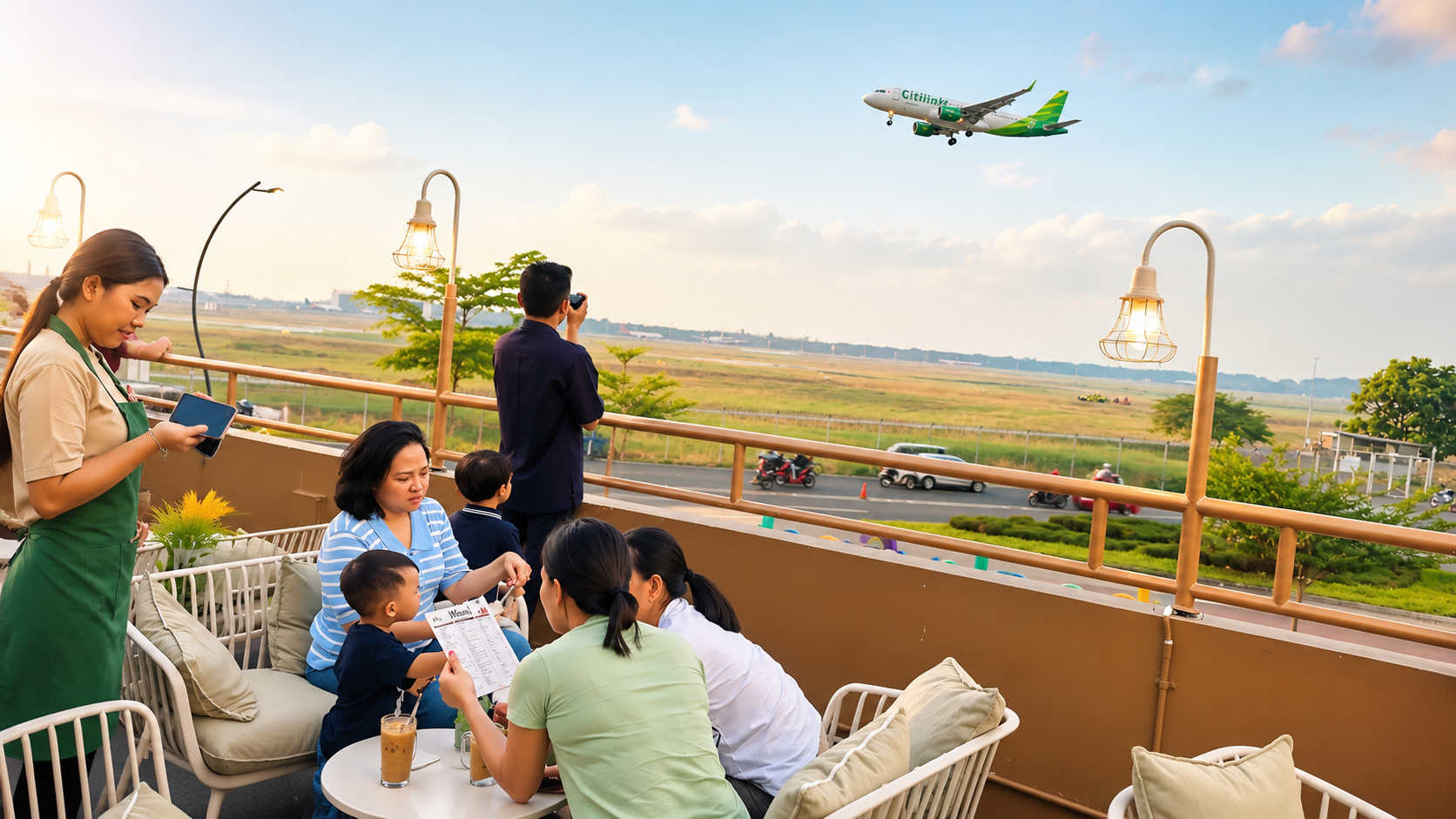 The Skyfront, Destinasi Hangout Baru di Tangerang yang Memadukan Kuliner, Plane Spotting, dan Gaya Hidup Modern