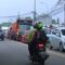 jalan macet di kota serang