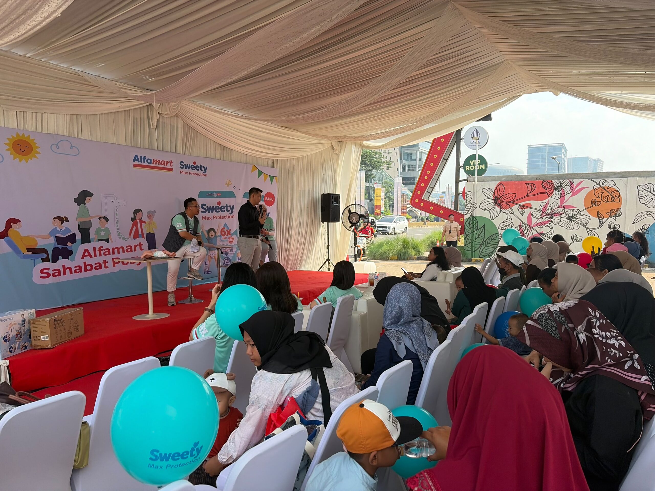 Alfamart dan Sweety Sasar 8.400 Penerima Manfaat Lewat Program Posyandu
