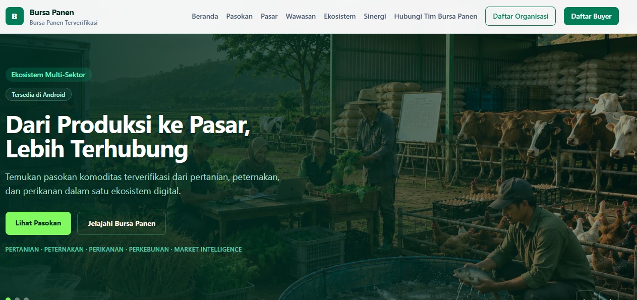 Aplikasi Bursa Panen, Solusi Atasi Anjloknya Harga Petani Sekaligus Tekan Inflasi