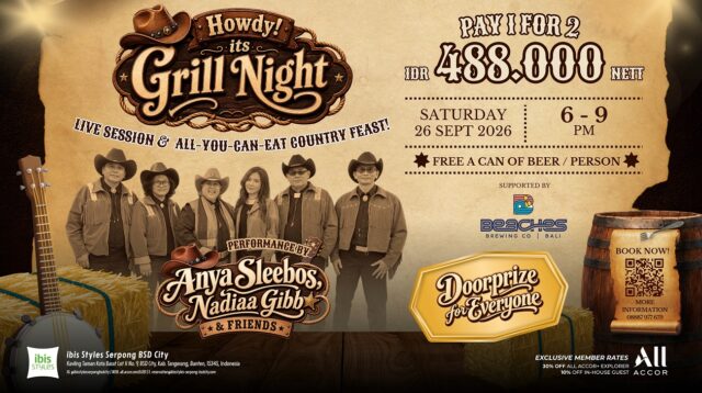 Grill Night di BSD, Santap All You Can Eat Sambil Nikmati Musik Country