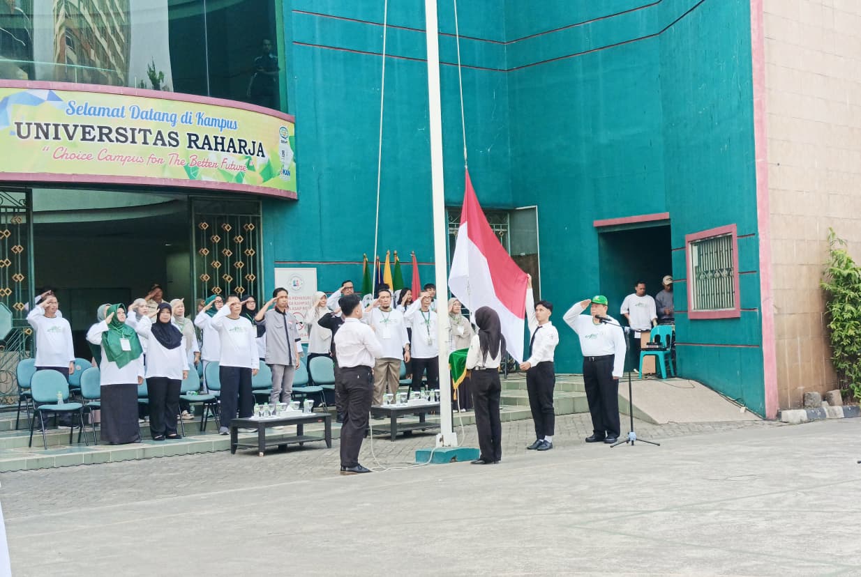 Universitas Raharja Sambut 356 Mahasiswa Baru dengan Penguatan Karakter dan Literasi Teknologi Digital