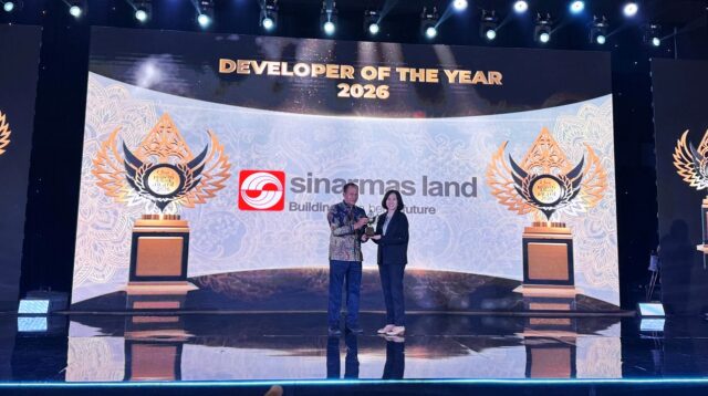 Konsisten Kembangkan Kota Mandiri, Sinar Mas Land Raih Developer of the Year di IPBA 2026
