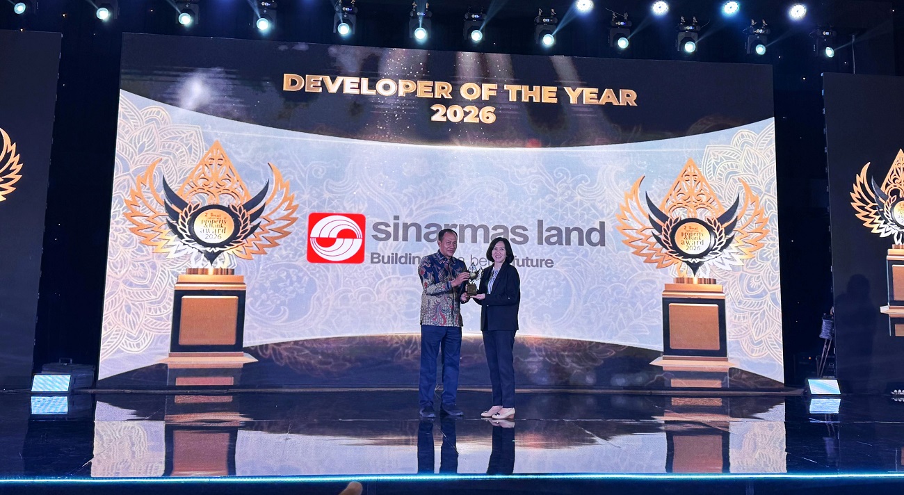 Konsisten Kembangkan Kota Mandiri, Sinar Mas Land Raih Developer of the Year di IPBA 2026