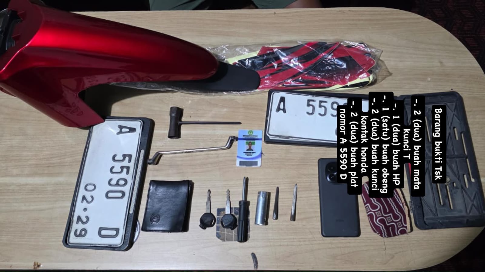 Ngaku Curi Motor 30 Kali, Pemuda 22 Tahun Ditangkap Jatanras Polres Tangerang Kota