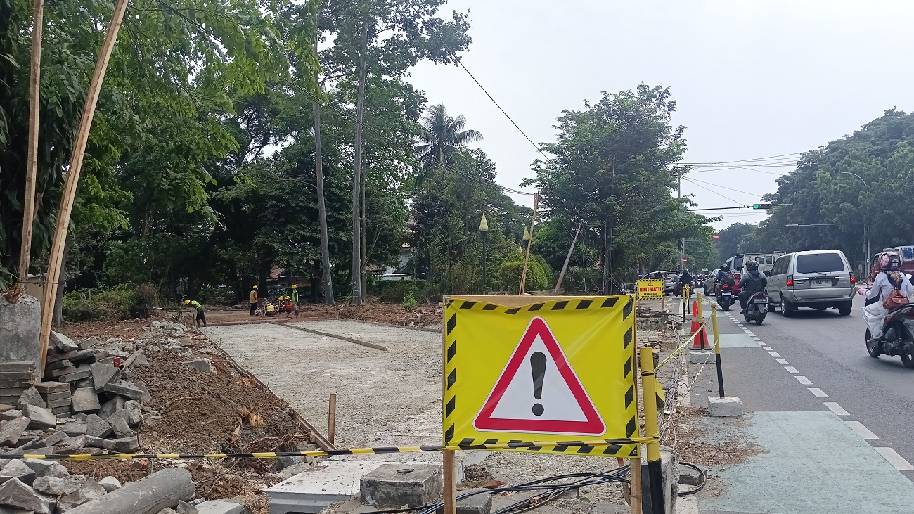 Pemkot Tangerang Tata Ulang TMP Taruna, Pintu Masuk dari Jalan Daan Mogot
