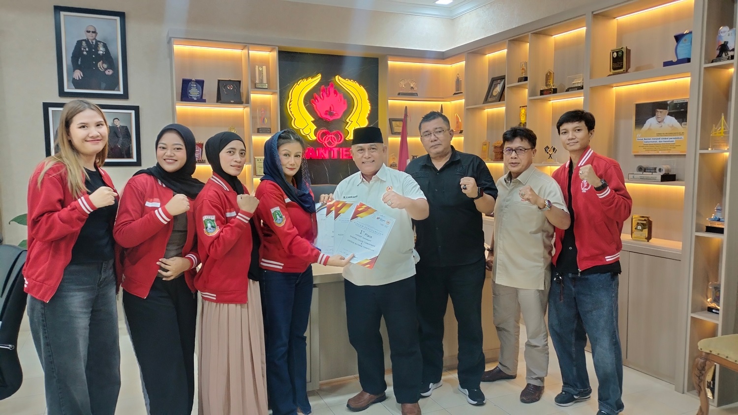Pengurus IODI Banten Kunjungi KONI, Laporkan Hasil Kejurnas 2026