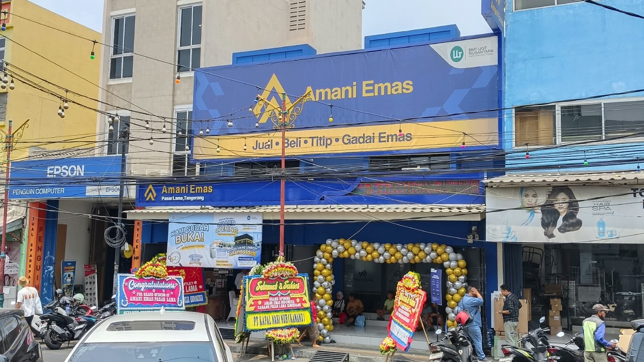 Amani Emas Buka Toko di Pasar Lama Tangerang, Tawarkan Gadai Emas Tanpa Potong Karat (2)
