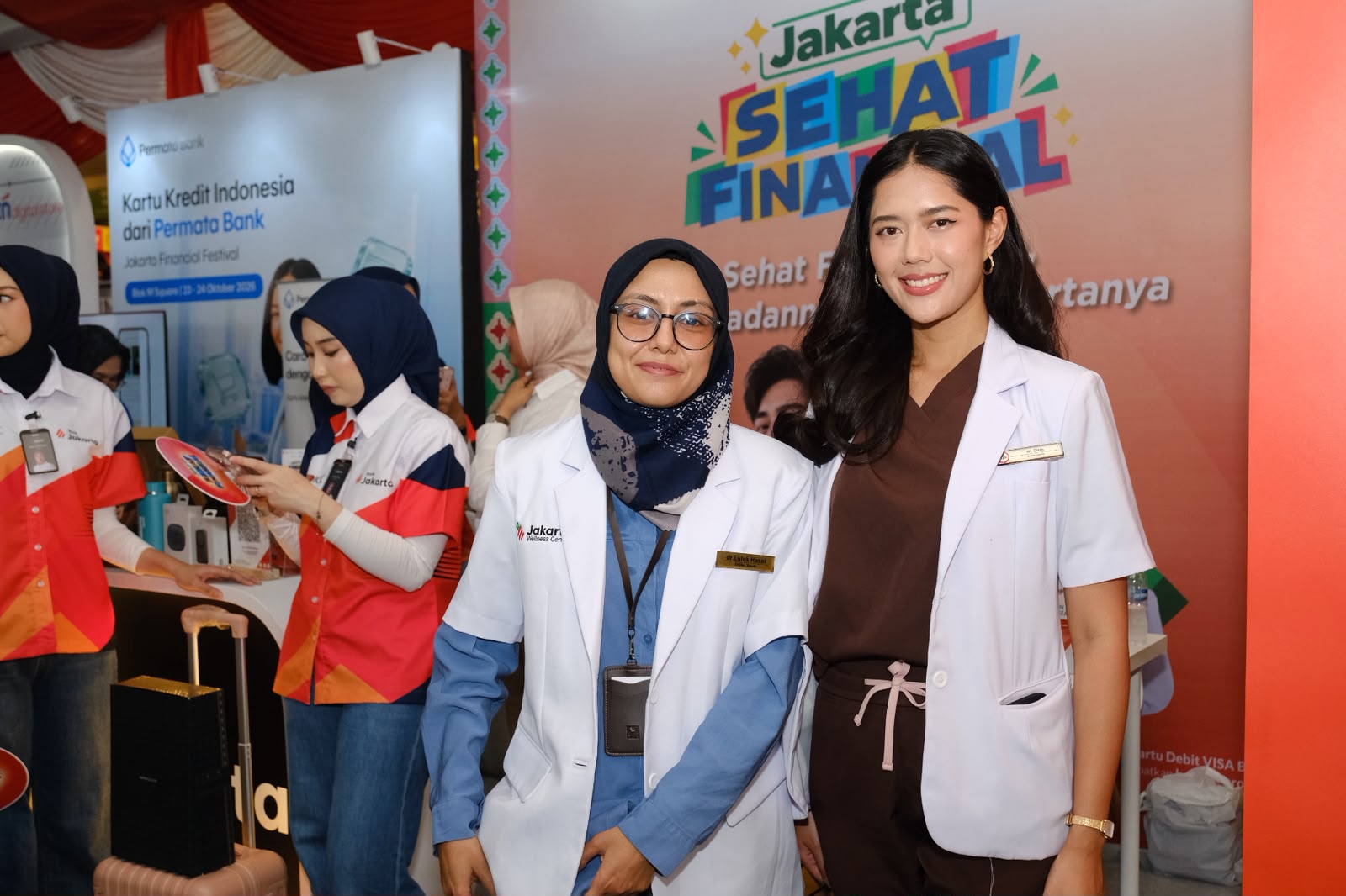 Dalam salah satu sesi diskusi bertajuk "Sehat Finansial, Sehat Badan, Sehat Jakarta", hadir None Jakarta 2026, Dokter Citra Poerwa, sebagai narasumber utama.