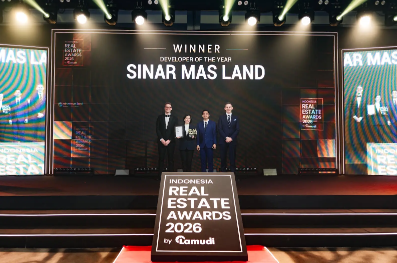 Sinar Mas Land Raih Lima Penghargaan di Indonesia Real Estate Awards 2026