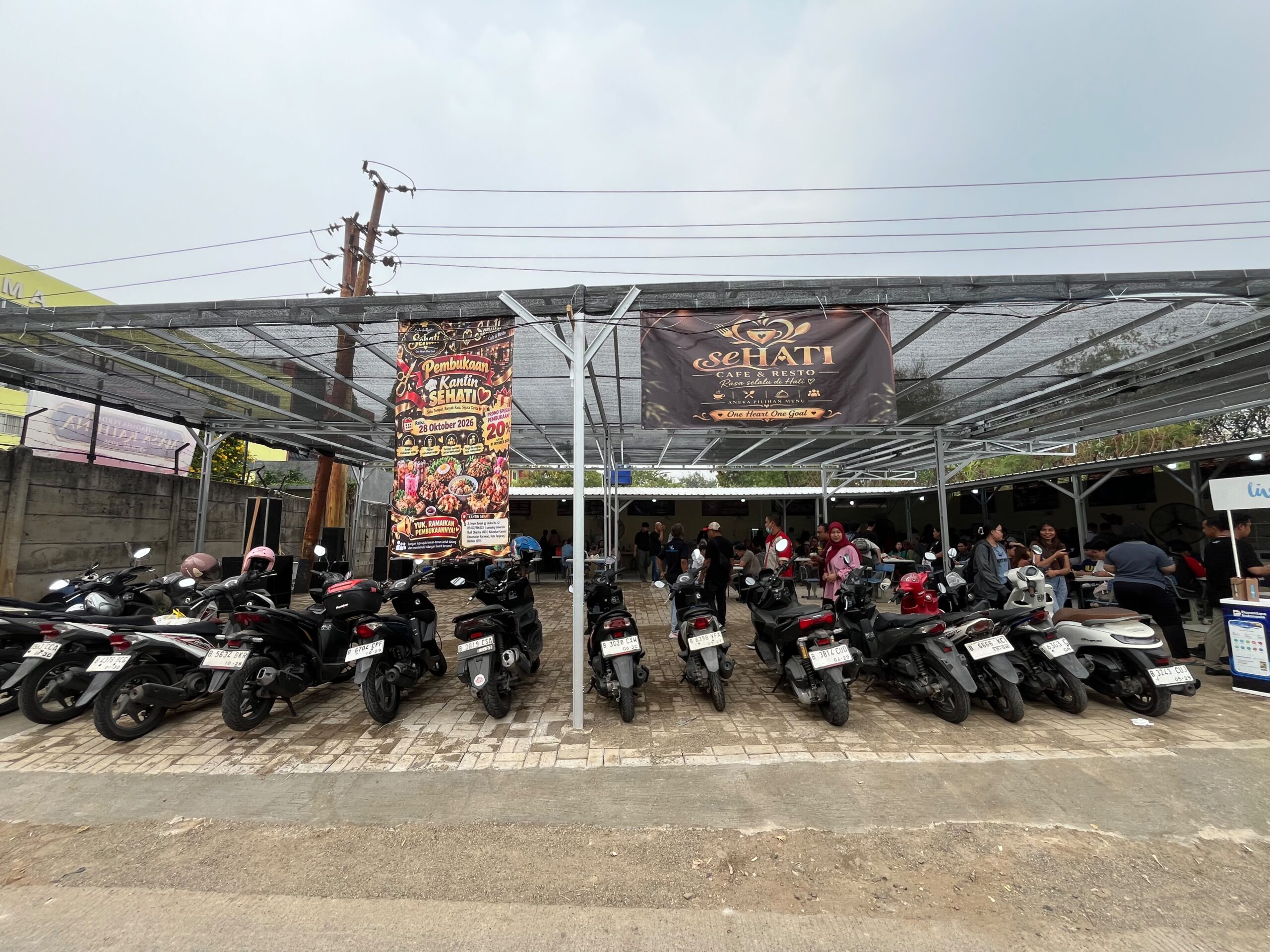 Sehati Food Court UBD Resmi Dibuka, Gandeng 10 Tenant dan UMKM Lokal