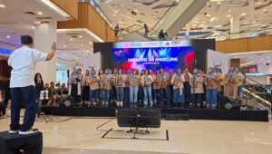 Tampil di Mal Teras Kota BSD, Angklung Ibu-Ibu Nusa Loka Curi Perhatian